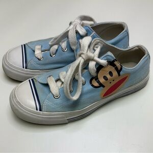 Keds X Paul Frank Women’s 8 VINTAGE Baby Blue Julius the Monkey Converse Style